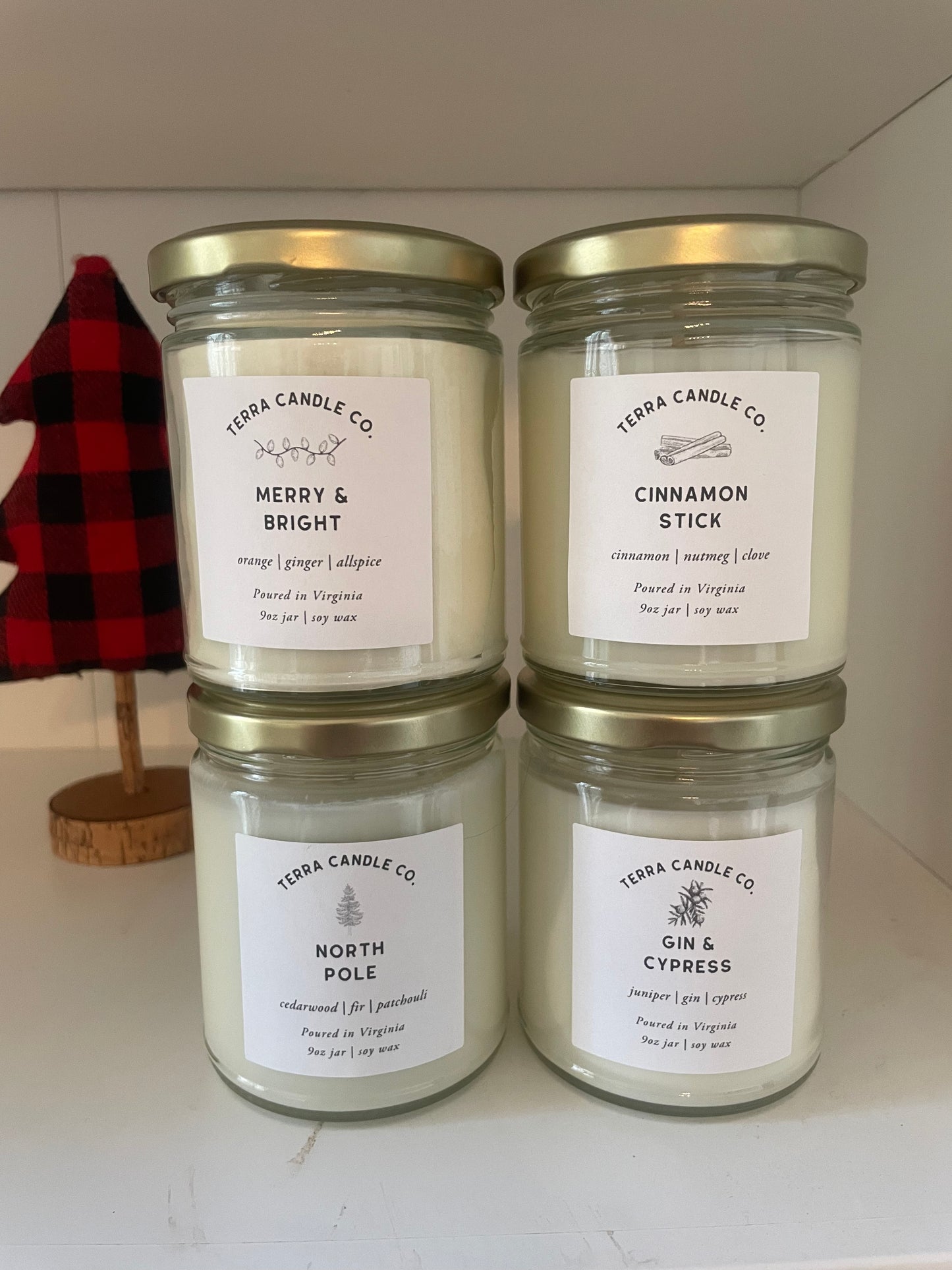 Holiday Scents  9oz Soy Candle