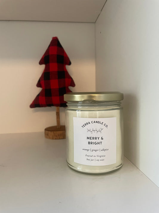 Holiday Scents  9oz Soy Candle